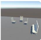 Task 1B environment: multiple objects and ground targets